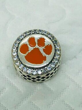 ✨ ✨Pandora Clemson University Tigers Charm